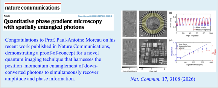 Congratulations to Prof. Paul-Antoine Moreau